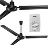 EBERG HTX Deckenventilator 140 cm 5 Geschwindigkeiten mit Produktbild-Vorschau 1