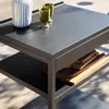 Cucina da esterno modulare in acciaio 2 ripiani, 80cm, Nero Anteprima dell’immagine prodotto 6