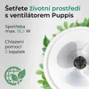 Noaton® 13045W Puppis, stropní ventilátor s osvětlením, Náhled obrázku produktu 6