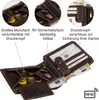 Geldbörse Herren Echt Leder RFID Portemonnaie Büffelleder Produktbild-Vorschau 6