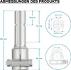 Kĺbový hriadeľ, PTO 160 mm puzdro s drážkovaným uchytením Náhľad obrázku produktu 7