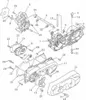 SMC Getriebeabdeckung Rex Motordeckel Roller 50ccm 2Takt Produktbild-Vorschau 3