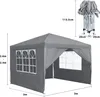 CEEDIR Pop-up pavilón 3x3 m, vodotesný a odolný voči zimným Náhľad obrázku produktu 7