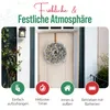 MeisterHome ® Künstlicher Weihnachtskranz Adventskranz für Produktbild-Vorschau 3