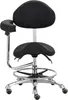 Tabouret cosmétique de coiffeur selle avec dossier et Voir les images du produit 6