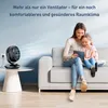 Ventilator Leise, 22dB Tischventilator sehr leise, Fan mit Produktbild-Vorschau 6