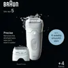 Braun Silk-épil 5 5-041, Blanco, 28 pinzas, MicroGrip, Vista previa de la imagen del producto 13