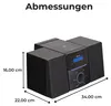 Denver MCA-240 Musiksystem mit Radio, Bluetooth, CD-Player Produktbild-Vorschau 7