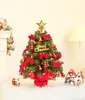 40cm Mini Weihnachtsbaum mit 30 warmweiß LEDs, 8 Licht Produktbild-Vorschau 1