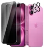 2X Panzerglas für iPhone 16 Plus Blickschutz Sichtschutz Produktbild-Vorschau 1