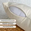 Kissenbezüge Set - Gestreift Herbstdesign 40x40 cm - 4 Produktbild-Vorschau 6