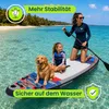 Stabiles URBOGYM HAILSTORM SUP Board für Familie, Kinder und Hund auf ruhigem Wasser Produktbild-Vorschau