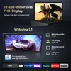 A marketing image for a tablet, showcasing its display and features. Produktbild-Vorschau
