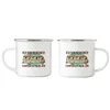 Ich bin Rentner Campen ist mein Job Emaille Tasse Camping Produktbild-Vorschau 3