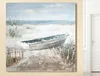 GILDE Leinwandbilder Bild Gemälde Boot am Strand, Produktbild-Vorschau 2