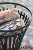 Chauffe terrasse, braséro en acier noir FLAME Ø 40 cm-45 -- Voir les images du produit 22