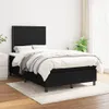 Boxspringbett mit Matratze Schwarz 120x200 cm Stoff Produktbild-Vorschau 2