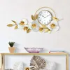 Horloge murale Mauro Ferretti flow 92,5x8x45,5 cm or blanc Voir les images du produit 8