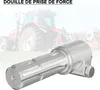 Kĺbový hriadeľ, PTO 160 mm puzdro s drážkovaným uchytením Náhľad obrázku produktu 8