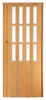 A closed folding door with glass panels. Podgląd zdjęcia produktu