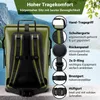 SCANDIC NATURE PIONEER 35L Rucksack wasserdicht oliv Produktbild-Vorschau 3