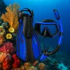 Tauchset Maske mit Schnorchelflossen zum Schwimmen Größen Produktbild-Vorschau 8