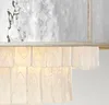 Hängelampe Ø 66 cm H: max. 386,2 cm in Creme-Gold Edelstahl Produktbild-Vorschau 2