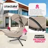 TecTake 404603, Černá, Béžová, Polyester, Ocel, 100 kg, Náhled obrázku produktu 5