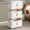Ordnungsboxen, 5 Schichten Aufbewahrungsboxen stapelbar, Produktbild-Vorschau 4