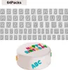 Kurtzy 64er Pack Kleine Ausstecher Buchstaben Fondant Produktbild-Vorschau 8
