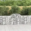 The Living Store Gabionen mit Hochbogen 25 Stk. Produktbild-Vorschau 1