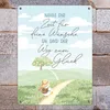 Ente Metallschild XL in 21x28 cm mit Spruch Zeit für Produktbild-Vorschau 7