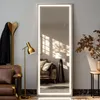 Zimilo Stehspiegel mit LED-Beleuchtung, 160x50 cm Produktbild-Vorschau 8