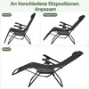 Yaheetech 3-tlg. Liegestuhl Set, inkl. 1 Beistelltisch & 2 Produktbild-Vorschau 4