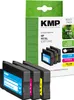 KMP Multipack H101V cyan, magenta, gelb Tintenpatronen Produktbild-Vorschau 6