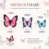 32 Stück 3D-Schmetterlinge Wanddeko bunt – Produktbild-Vorschau 8
