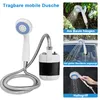 Campingdusche, Tragbare Campingdusche, Dusche mit Pumpe für Produktbild-Vorschau 3