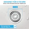Bächlein Ablaufgarnitur Pop Up mit Überlauf für die Spüle Produktbild-Vorschau 2