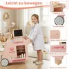 COSTWAY Carrello medico per bambini, set medico in legno Anteprima dell’immagine prodotto 8