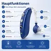 Digitaler Hörverstärker Senioren 2 Stück, wiederaufladbare Produktbild-Vorschau 2