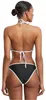 Urban Classics Ladies Retro Triangle Bikini czarny/biały - Podgląd zdjęcia produktu 12