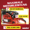 Kettensäge Motorsäge Benzin HECHT 62 | 45cm Schwert 40cm Produktbild-Vorschau 8