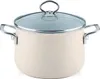 Riess vysoký hrnec s poklicí 6,5l 24cm Avorio R0705011 Náhled obrázku produktu 1