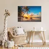 MuchoWow® Poster Strand - Meer - Palme - Sonnenuntergang Produktbild-Vorschau 7