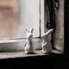 Osterdekoration Hase Frans - weiß Produktbild-Vorschau 5