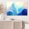 DEQORI Glasbild Echtglas 90x60 cm 'Polychromer Farbfluss' Produktbild-Vorschau 4