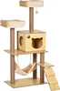 PawHut Katzenbaum im modernen Design mit Kratzstämmen, Produktbild-Vorschau 1