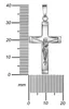 Kruzifix Kreuz-Anhänger Silberkreuz Jesus Christus Produktbild-Vorschau 3