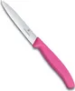 A single pink and silver kitchen knife is shown against a white background. Produktbild-Vorschau