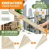 KESSER® Balkonfächer klappbar mit Wandhalterung | 140x140cm Produktbild-Vorschau 5